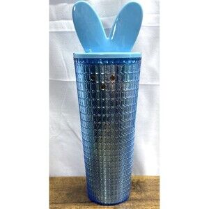 Peeps Blue Bunny Double Wall Tumbler 24.5oz New-No Straw